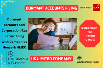 file dormant accounts for UK limited company