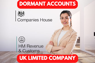 file dormant accounts for UK limited company