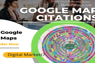 do 20,220 google maps citations for gmb ranking and local SEO
