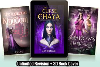 design urban book cover, fantasy or fiction