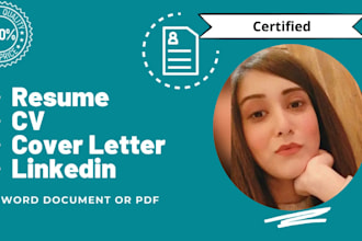 write nursing, medical resume, cover letter, and linkedin