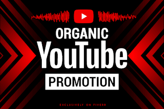 do organic youtube video promotion