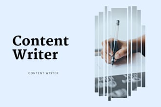 write plagiarism free and unique content