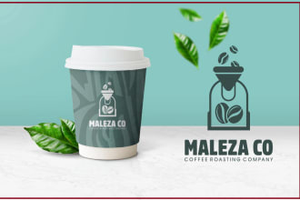 design a modern coffee shop logo in 12 hours