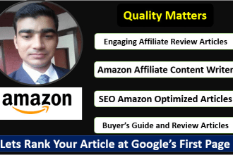 write SEO friendly engaging affiliate review articles
