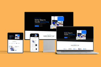 design finance website for insurance credit repair investment attorney loan firm