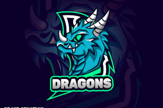 design a cartoon mascot logo