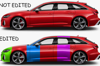 do color change or color corrections of enything in photoshop