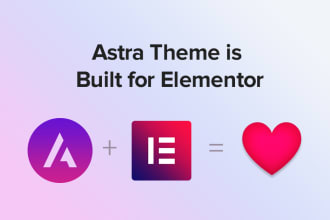 make wordpress website with elementor and astra