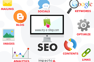 complete a professional SEO for prestashop store