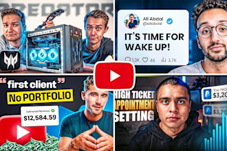 design amazing youtube thumbnail in 3 hours
