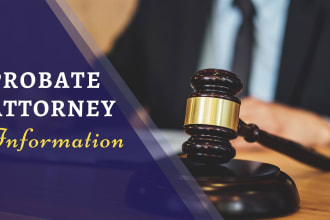 provide real estate probate attorney list with contact info