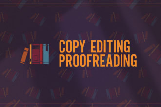 be your pro book editor and proofreader