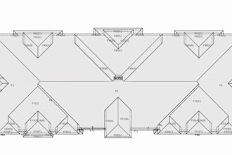 provide professional xactimate roof diagrams, and sketches