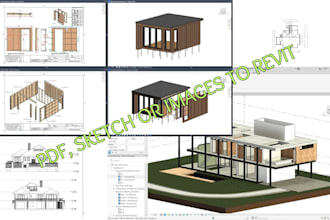 convert PDF, sketch or images to revit