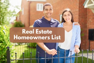 provide USA updated real estate property owners list