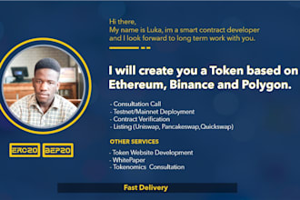 create blockchain solutions and consultation