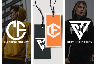 do luxury monogram fashion clothing streetwear fitness apparel logo design