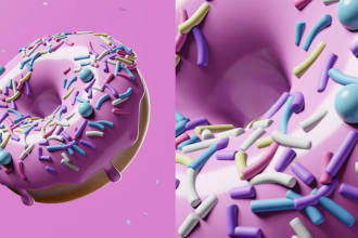 render 3d files for you, animation nft product  big environment for huge project