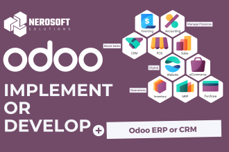 implement and develop odoo erp or CRM for your business