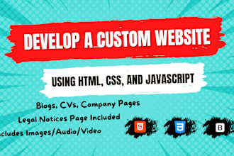convert pdf, xd, jpeg, png, figma to html responsive website