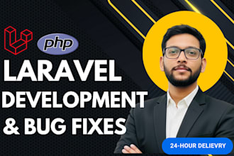 be your laravel developer for PHP web applications and bug fixes