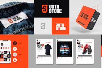design a modern logo and branding for you