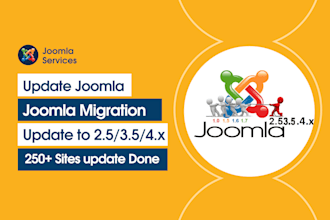 update, upgrade migrate your joomla site to the latest versions 4, 5,