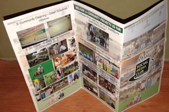 create a print ready Flyer or a Pamhlet or a Brochure