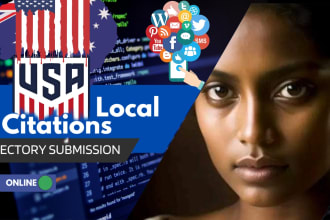 do 400 top USA local citations and directory submissions
