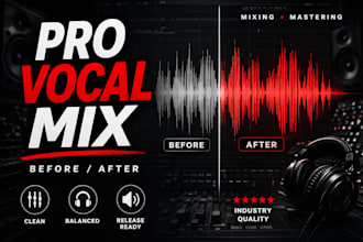 professionally mix and master your vocals