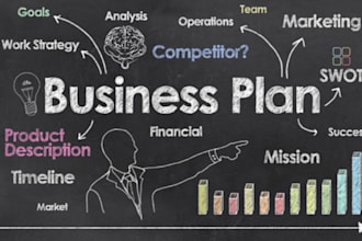 prepare an investor ready business plan or financial model