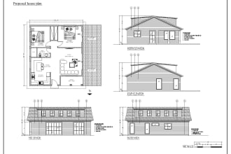 design house plans, commercial building plans of different scale