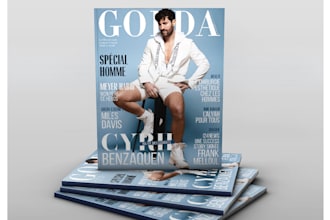 create beautiful magazine for print and digital