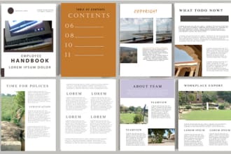 design PDF lead magnet design, ebook, workbook, and PDF design