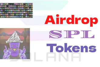 airdrop tokens to targeted address on chains like eth, bnb ,solana