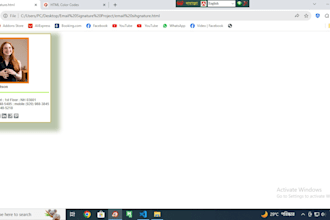 create clickable email signature for gmail,yahoo,outlook