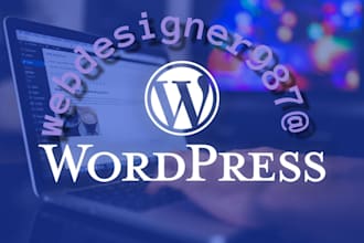 wordpress develop site and customize wordpress website