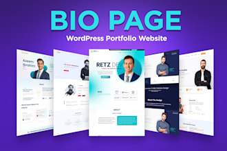 build responsive wordpress business portfolio site