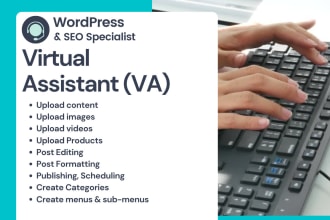 wordpress virtual assistant VA