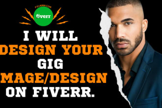create a gig graphic for fiverr