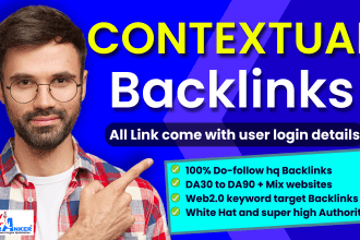 make high quality seo dofollow contextual backlinks