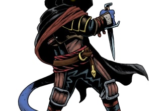 draw your dnd rpg character in darkest dungeon style