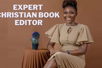 be your expert christian ebook editor and proofreader