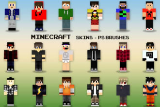 make to you custom mincraft skin