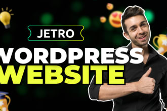 build custom wordpress website with SEO and ecommerce