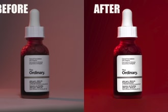edit and retouch product image that sells