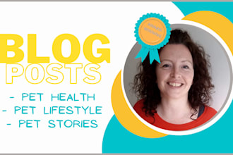 write an interesting blog article about pets or animal care