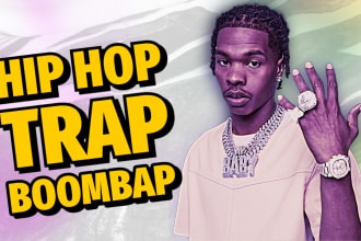 produce an exclusive hip hop or trap beat