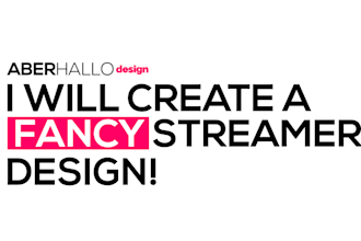 create a fancy streamer design
